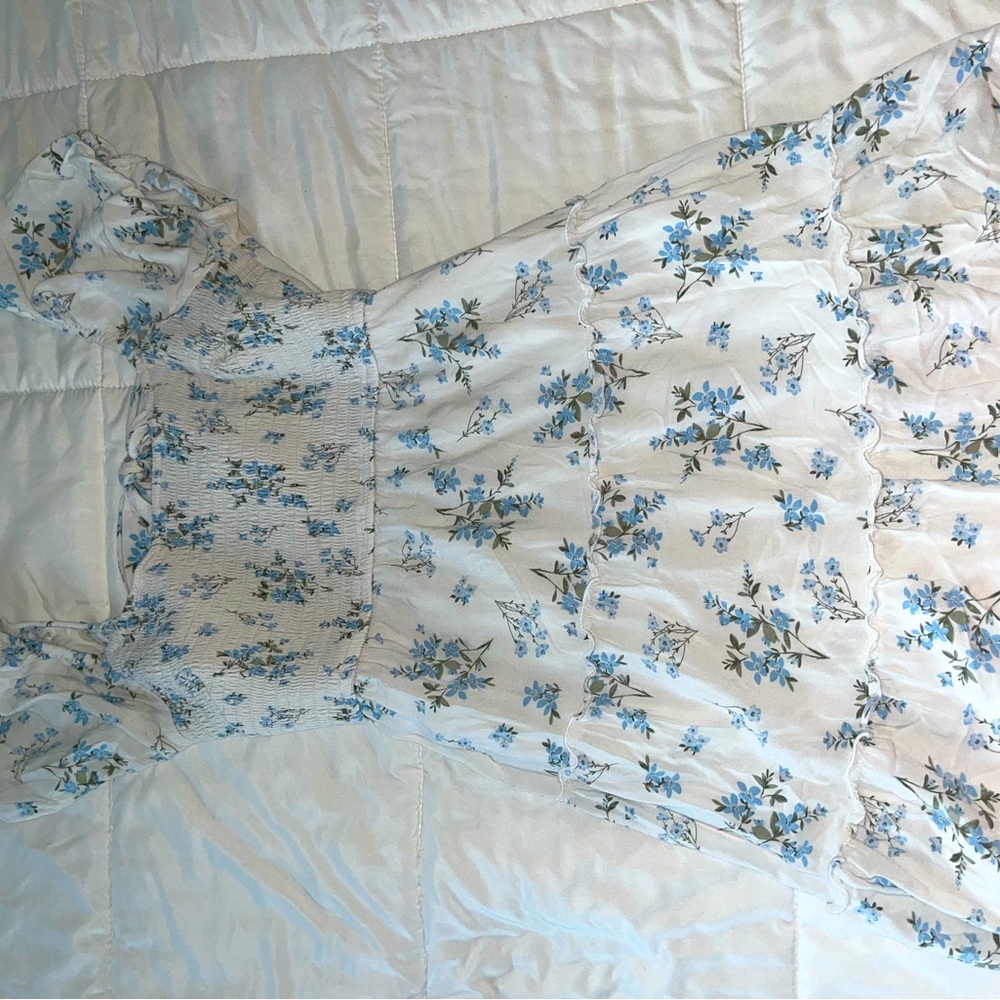 Hollister flower dress.